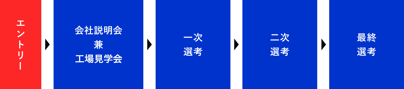 選考ステップ
